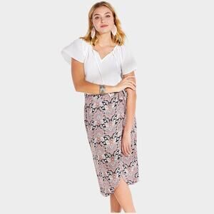 Maurice’s NWT High Waist Paisley Print Wrap Skirt size XS